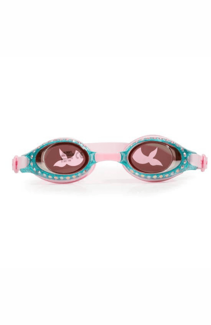 Mermaid Rhinestone Goggles - Jewel Pink - Bling2o - Splash Swimwear  - bling2o, goggles, kids accessories, kids goggles, kids swim accessories, Mar23 - Splash Swimwear 