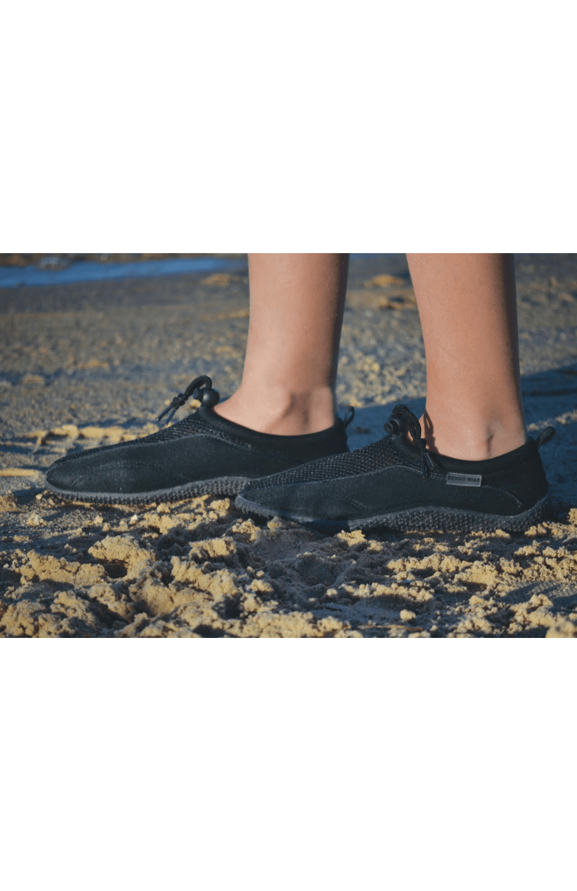 Womens Neoprene Reef Shoes - Black - Sundaise - Splash Swimwear  - Sept22, Sundaise, Thongs, womens clothing - Splash Swimwear 