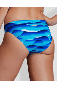 Ladies Eco Sports Brief - Storm Buoy - Funkita - Splash Swimwear  - Bikini Bottom, chlorine resist, Funkita, Oct21 - Splash Swimwear 
