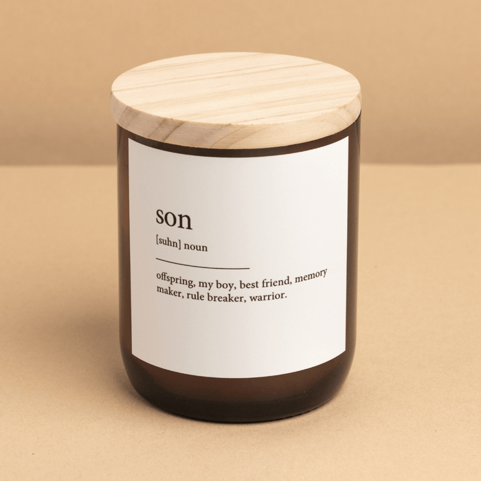 Dictionary Candle - Son - The Commonfolk - Splash Swimwear  - candles, gifting, health & beauty, new arrivals, Nov22, the commonfolk - Splash Swimwear 
