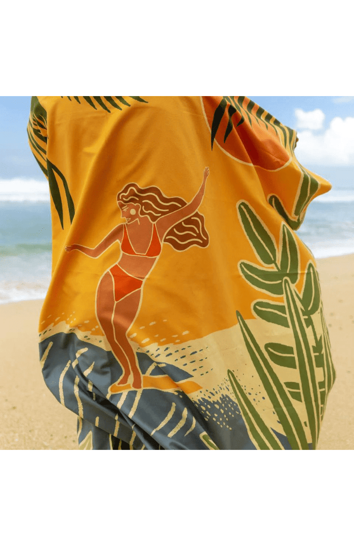 Jungle Surfer Towel - XL - SomerSide - Splash Swimwear  - beach towel, new arrivals, Sept22, somerside - Splash Swimwear 