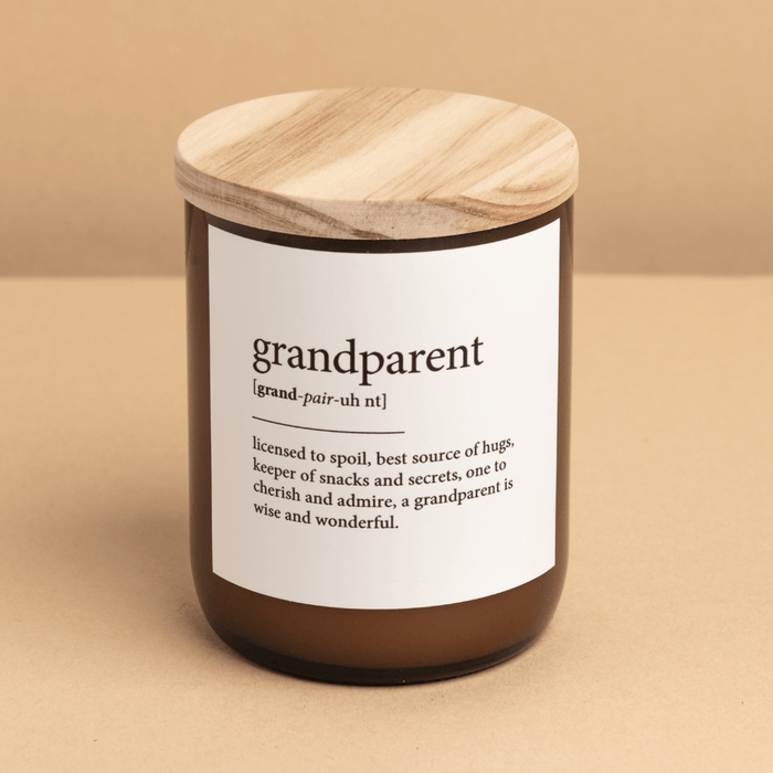 Dictionary Candle - Grandparent - The Commonfolk - Splash Swimwear  - candles, gifting, health & beauty, new arrivals, Nov22, the commonfolk - Splash Swimwear 