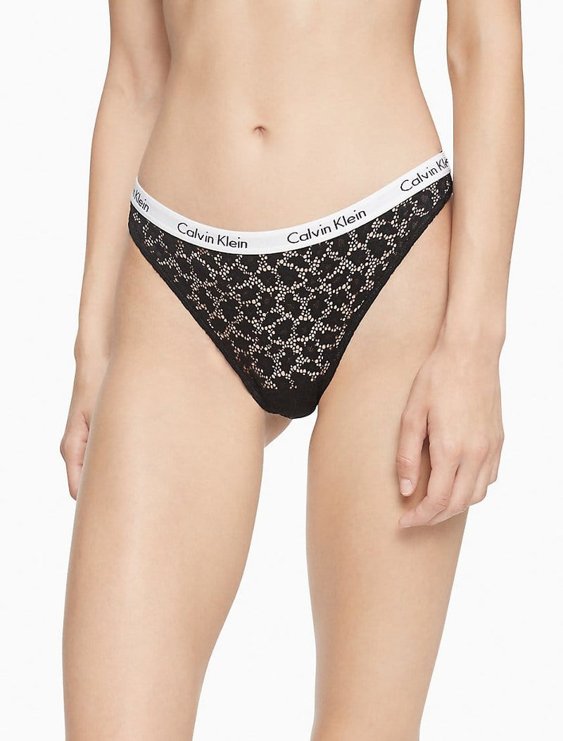 Carousel Lace Brazilian Brief - Calvin Klein - Splash Swimwear  - calvin klein, lingerie - Splash Swimwear 
