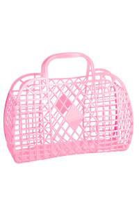 Jelly Mini Retro Basket - Sun Jellies - Splash Swimwear  - accessories, apr22, bags, beach bags, gifting, ISalbi, kids accessories, new accessories, Sunjellies - Splash Swimwear 