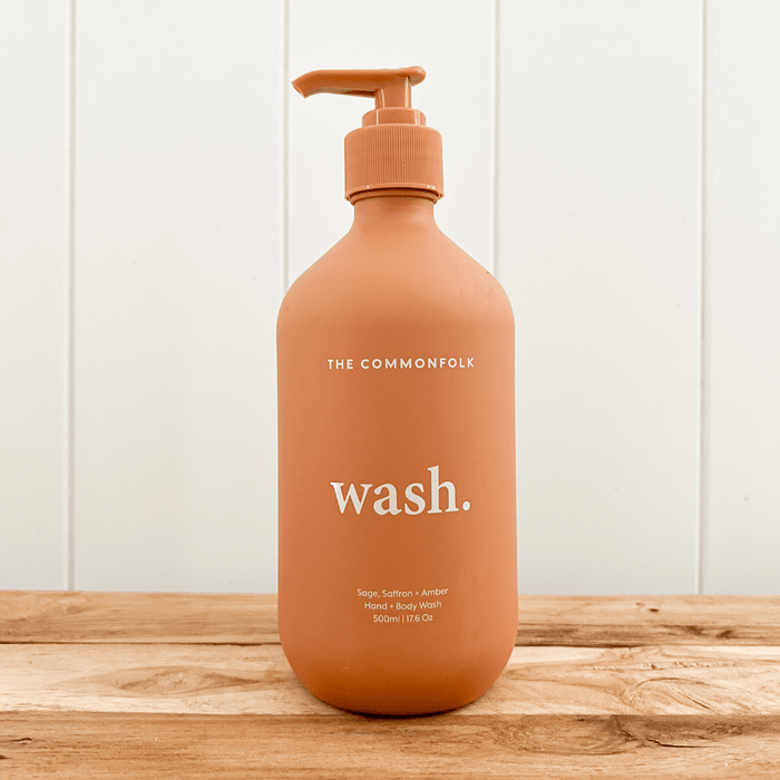 Hand + Body Wash || Keep It Simple - Sage, Saffron & Amber - The Commonfolk - Splash Swimwear  - heath & beauty, the commonfolk - Splash Swimwear 