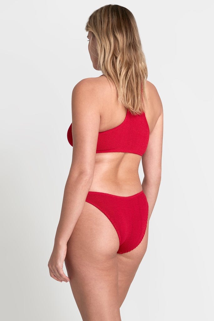 Sydney Crop Eco - Baywatch Red - Bond Eye - Splash Swimwear  - bikini tops, bound, Jan22, Womens, womens swim - Splash Swimwear 