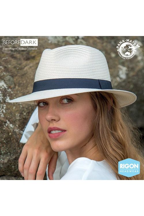 Before Dark Pana-mate Fedora Hat - Rigon Headwear - Splash Swimwear  - Before Dark, Dec20, hats, rigon, Womens - Splash Swimwear 