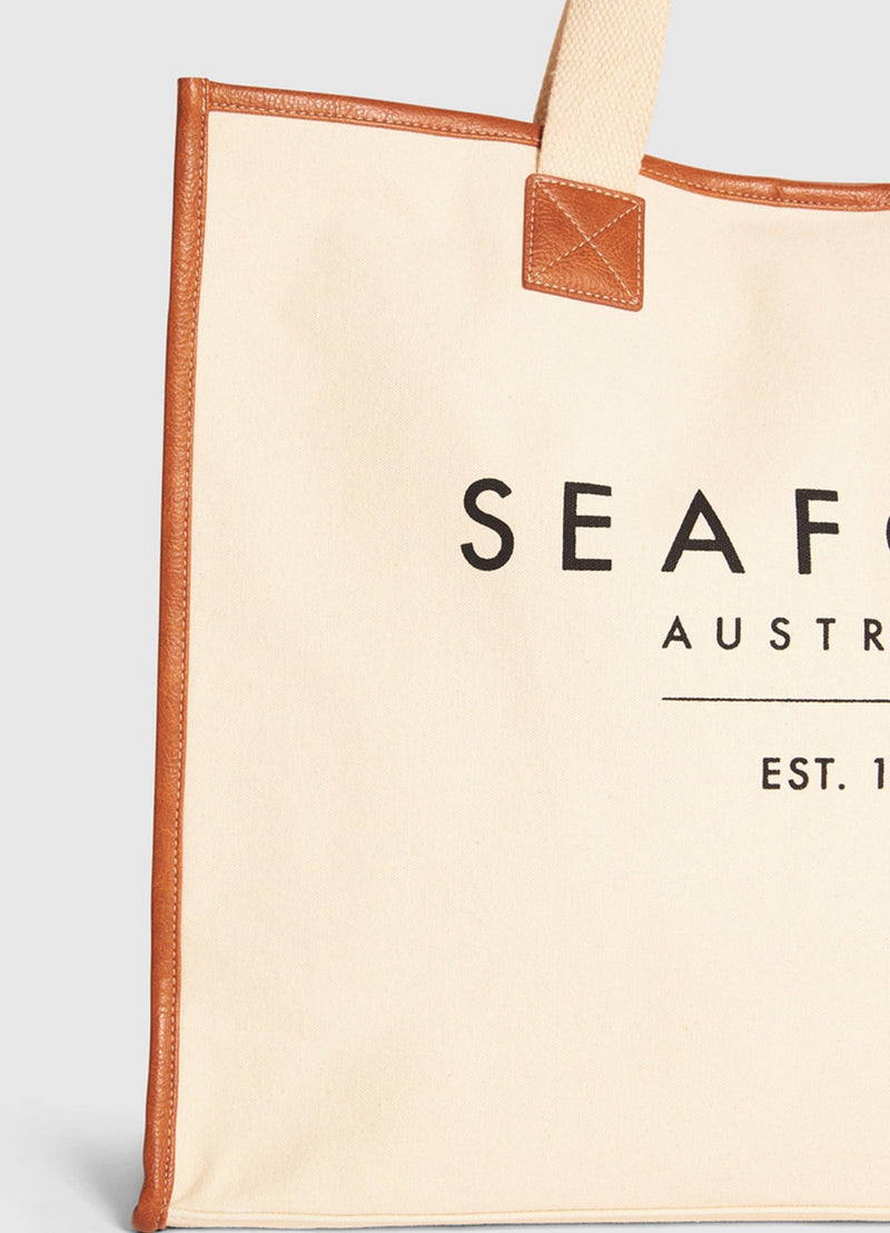 Seafolly Canvas Tote - Seafolly - Splash Swimwear  - bags, Beach Accessories, beach bags, new, new arrivals, Oct23, seafolly - Splash Swimwear 
