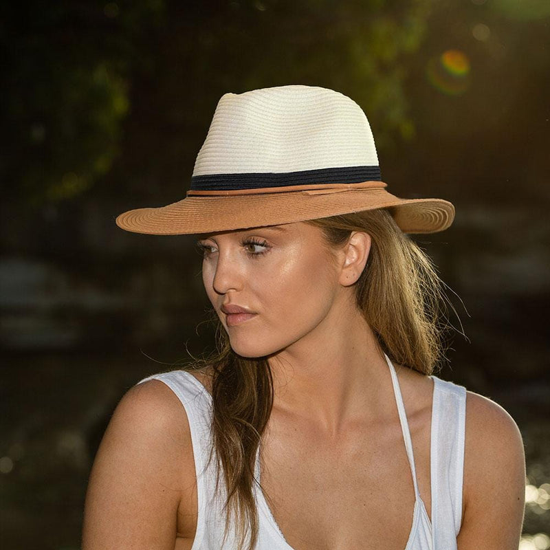Sonya Fedora - Rigon Headwear - Splash Swimwear  - hats, rigon - Splash Swimwear 