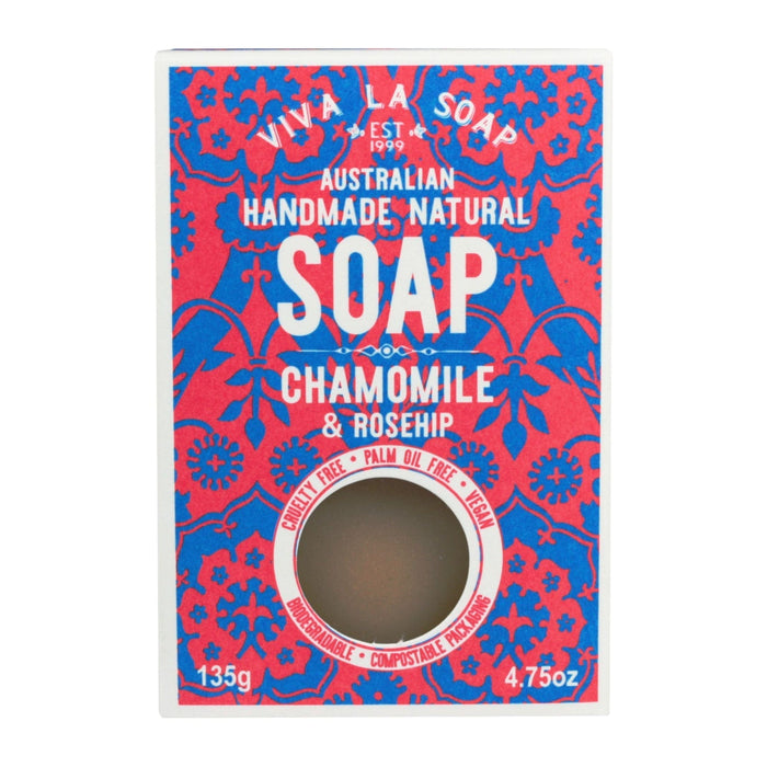 Natural Soap - Chamomile & Rosehip (135g)* - Viva La Body - Splash Swimwear  - health & beauty, Viva la body - Splash Swimwear 