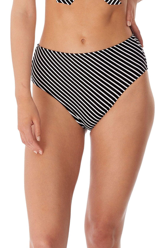 Beach Hut High Waist / Leg Brief - Freya - Splash Swimwear  - Bikini Bottoms, freya, Womens - Splash Swimwear 