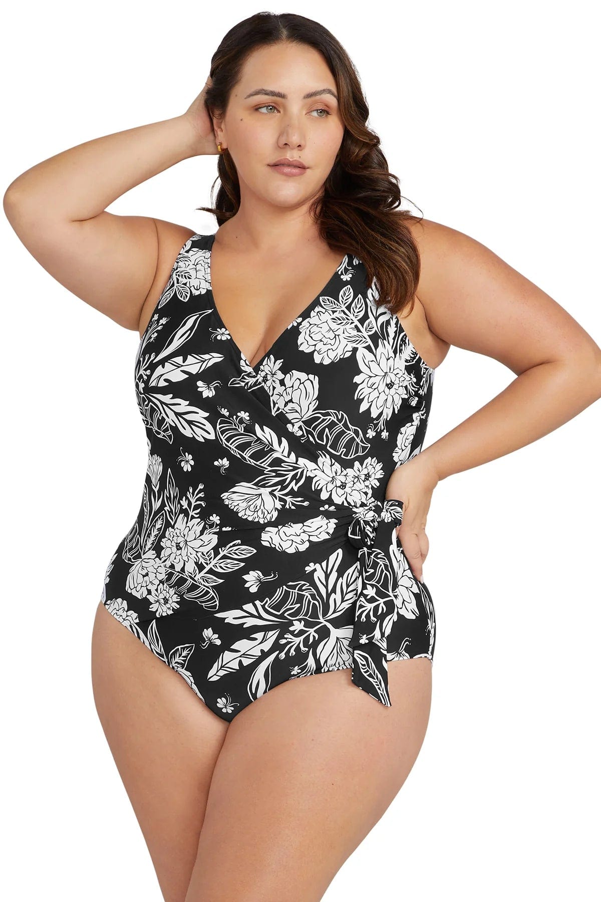 Artesands Hues Hayes D- & Dd-cup Underwire One-piece Swimsuit In