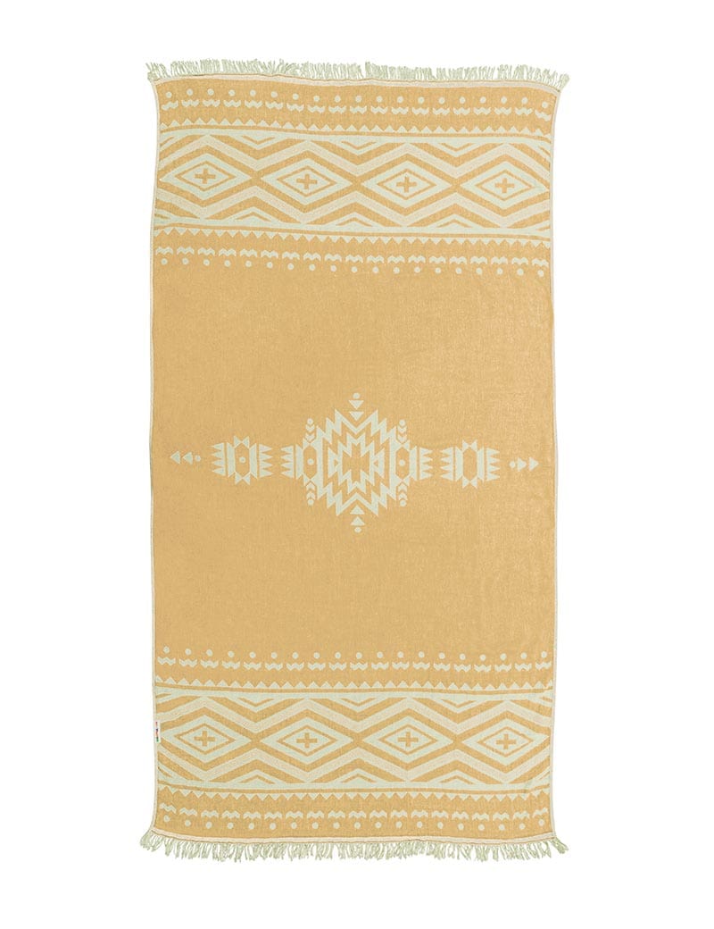Aztec Turkish Towel - Hammamas - Splash Swimwear  - hammamas, towel - Splash Swimwear 