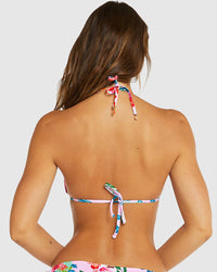 Mauritius Slide Tri Bikini Top - Flamingo* - Baku - Splash Swimwear  - Baku, Bikini Tops, Oct22, women swimwear - Splash Swimwear 