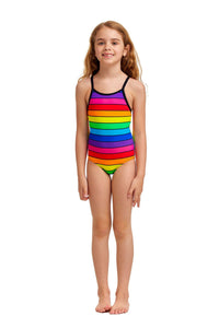 Rainbow Racer Way Funky Toddler Girls - Funkita Girls - Splash Swimwear  - apr22, funkita girls, girls 00-7, new kids - Splash Swimwear 
