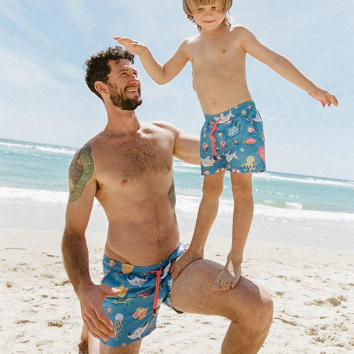 Sun Seeker 5 Swim Shorts - Men's Aussie Swimwear – Skwosh