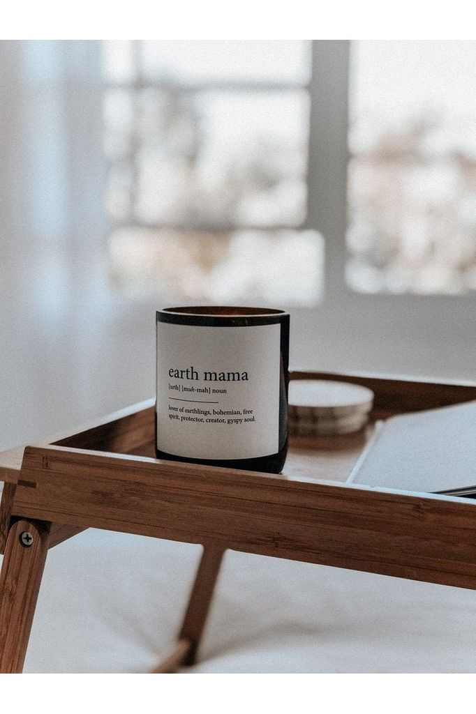 Dictionary Candle - Earth Mama - The Commonfolk - Splash Swimwear  - candles, gifting, health & beauty, new arrivals, Nov22, the commonfolk - Splash Swimwear 
