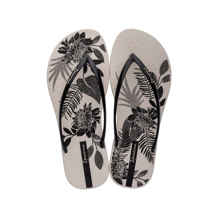 Easy Print Grendene - Beige/ Gold - Ipanema - Splash Swimwear  - Ipanema, May22, Thongs - Splash Swimwear 
