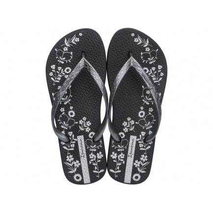 Oasis - Black/ Silver - Ipanema - Splash Swimwear  - Ipanema, May22, Thongs - Splash Swimwear 