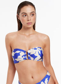 Emporio Bandeau Bikini Top - Sapphire - Jets - Splash Swimwear  - April23, Bikini Tops, Jets, Womens - Splash Swimwear 