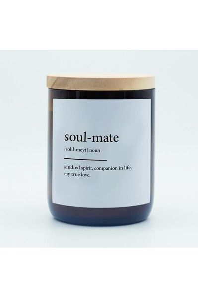 Dictionary Candle - Soul Mate - The Commonfolk - Splash Swimwear  - candles, gifting, health & beauty, new arrivals, Nov22, the commonfolk - Splash Swimwear 