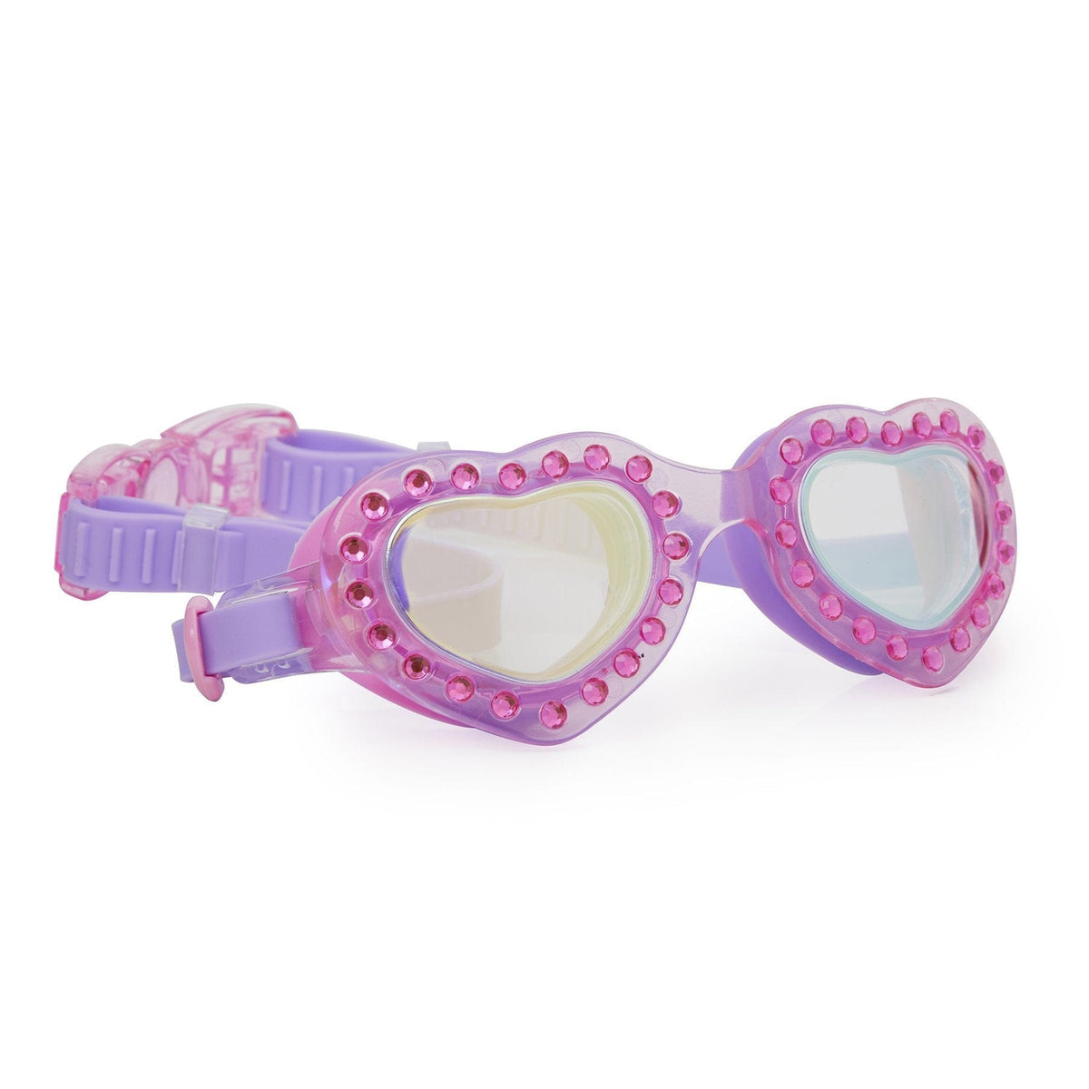 Bling2o Swim Goggles Heart Throb - First Crush Fuschia - Bling2o - Splash Swimwear  - bling2o, goggles, kids - Splash Swimwear 