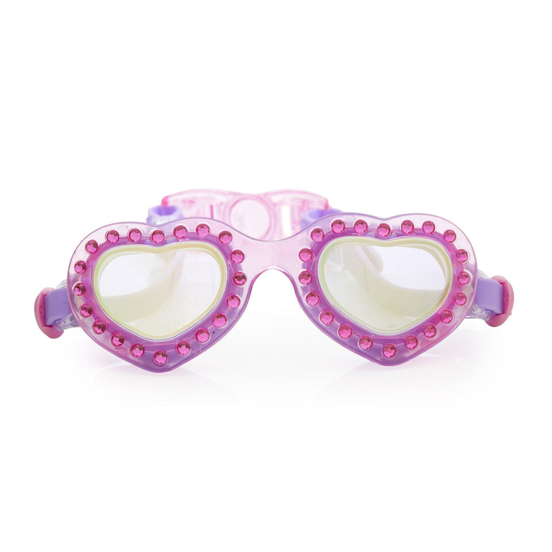 Bling2o Swim Goggles Heart Throb - First Crush Fuschia - Bling2o - Splash Swimwear  - bling2o, goggles, kids - Splash Swimwear 