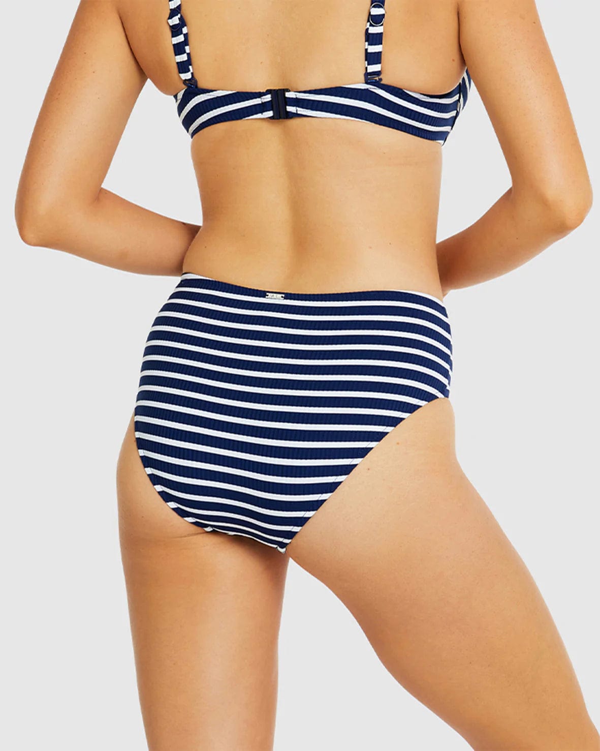 Castaway Mid Bikini Pant - Indigo* - Baku - Splash Swimwear  - baku, Bikini Bottom, Sept22, women swimwear - Splash Swimwear 
