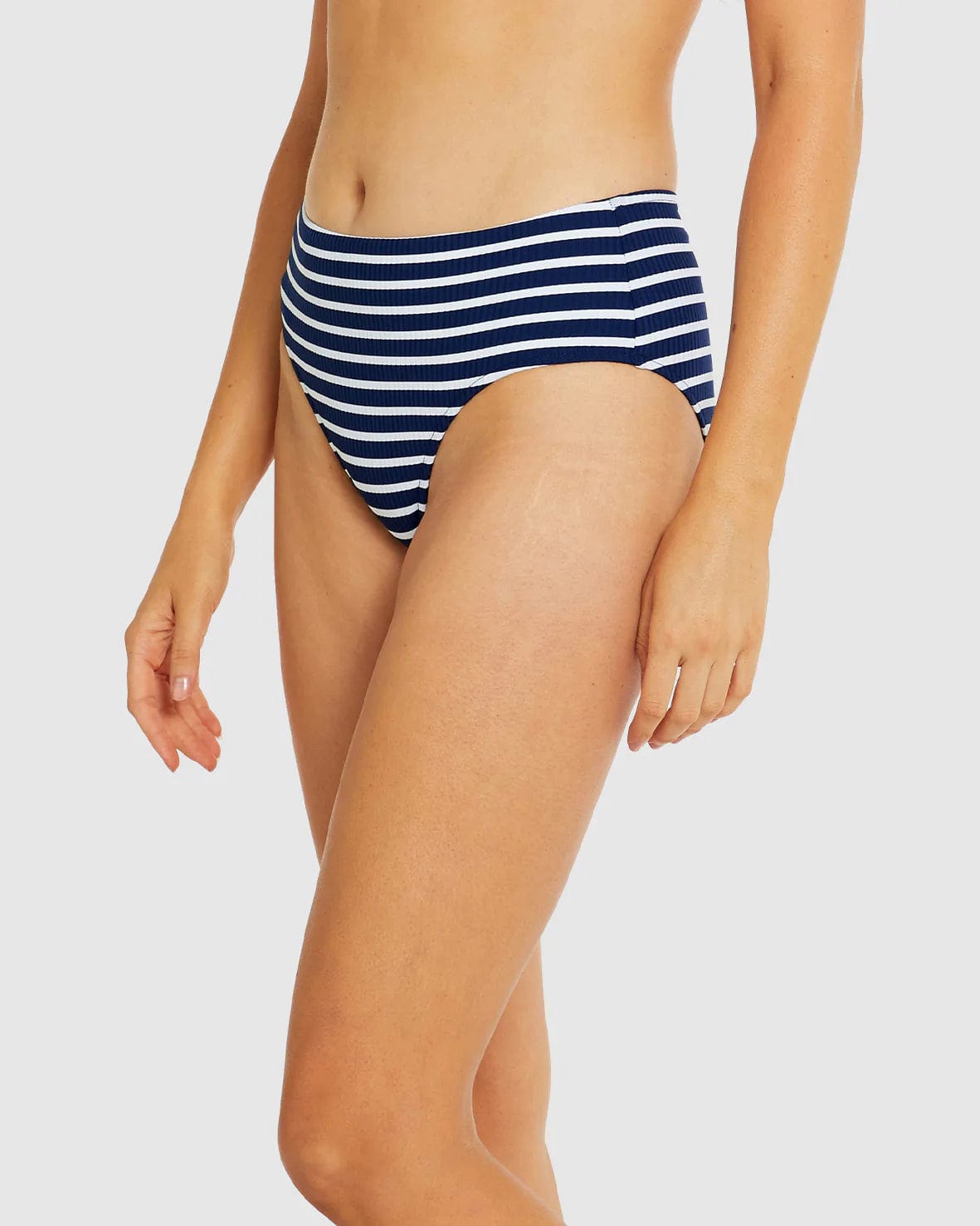 Castaway Mid Bikini Pant - Indigo* - Baku - Splash Swimwear  - baku, Bikini Bottom, Sept22, women swimwear - Splash Swimwear 