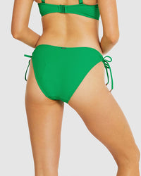 Rococco Lace Tie Side Bikini Bottom - Parakeet - Baku - Splash Swimwear  - Aug22, baku, Bikini Bottom, bikini bottoms, new arrivals, new swim, women swimwear - Splash Swimwear 