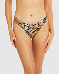 Wildside Rio High Waist Bikini Pant - Melon - Baku - Splash Swimwear  - Baku, bikini bottoms, Nov22, Womens, womens swim - Splash Swimwear 
