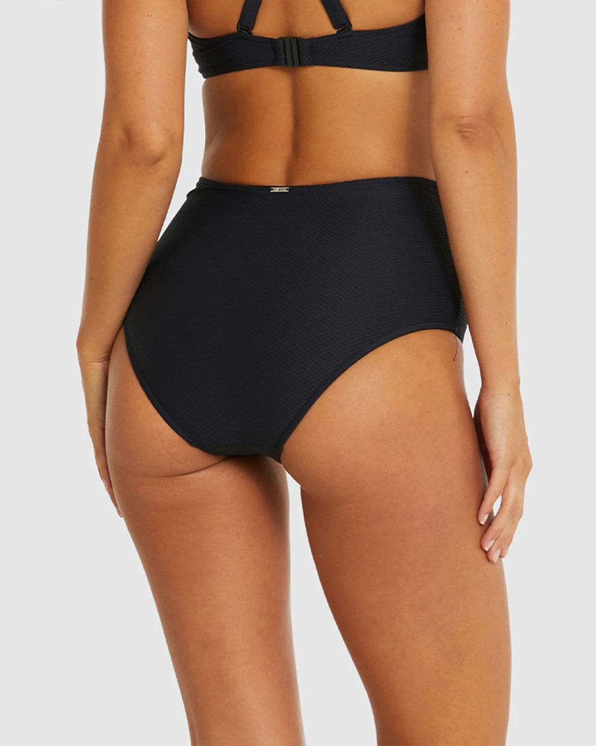 Rococco Lace High Waist Pant - Nero - Baku - Splash Swimwear  - Baku, bikini bottoms, Sep22, Sept22, Womens - Splash Swimwear 