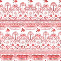 Zahlia Short Kimono Mediterranean - Red & White - Possi the Label - Splash Swimwear  - Dec22, Kimono, new arrivals, new clothing, possi the label - Splash Swimwear 