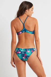 Flamingo Shelly Bottom - Budgy Smuggler - Splash Swimwear  - bikini bottoms, Budgy Smuggler, May22 - Splash Swimwear 