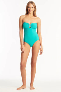 Spinnaker U Bar Bandeau One Piece - Sea Level - Splash Swimwear  - Feb23, One Pieces, sea level, women swimwear - Splash Swimwear 