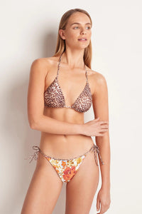 Evie Reversbile Slide Tri Bikini Top - Monte & Lou - Splash Swimwear  - Bikini Tops, Feb23, Monte & Lou, Womens, womens swim - Splash Swimwear 
