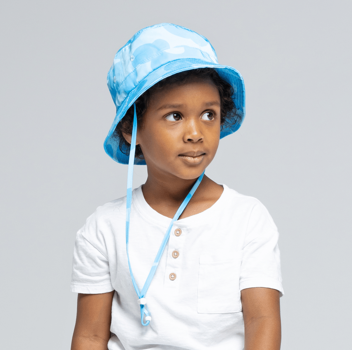 Kids Waterproof Hat Bucket - Floral - Buba & La - Splash Swimwear  - Buba & La, Kids, Kids Hats, new kids - Splash Swimwear 