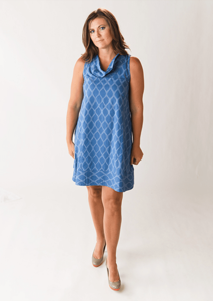 Eli Dress - Netting Blue - Global Mamas - Splash Swimwear  - Dresses, global mamas, July22, new arrivals - Splash Swimwear 