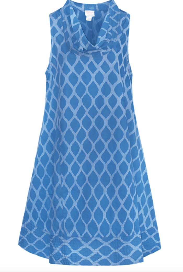 Eli Dress - Netting Blue - Global Mamas - Splash Swimwear  - Dresses, global mamas, July22, new arrivals - Splash Swimwear 