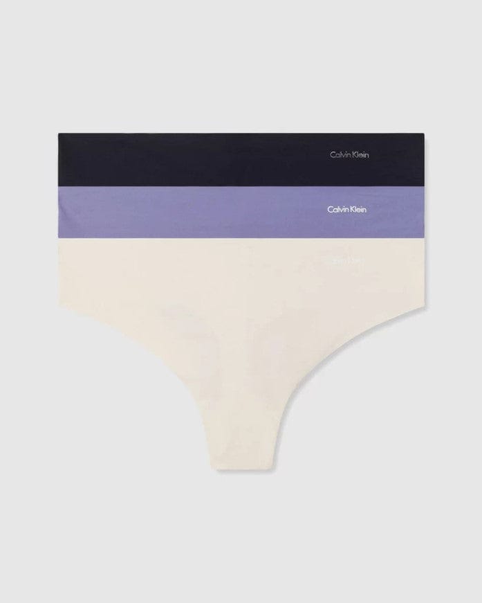 Invisibles Thong 3-Pack - Calvin Klein - Splash Swimwear  - calvin klein, lingerie - Splash Swimwear 