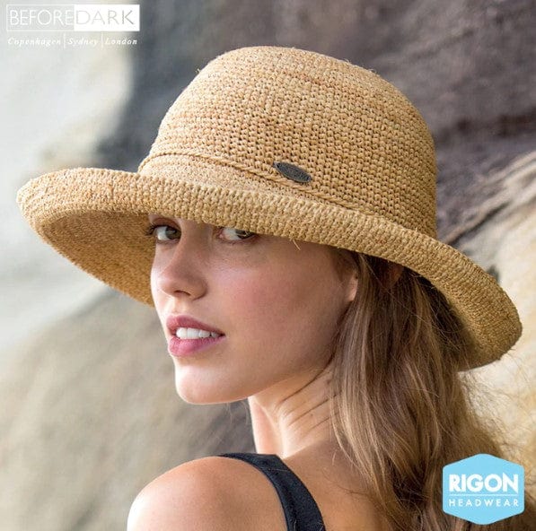 Before Dark Forever Summer Stylish Breton Hat - Rigon Headwear - Splash Swimwear  - hat, hats, rigon - Splash Swimwear 