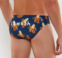 Bananarama Mens Swim Brief - Skwosh - Splash Swimwear  - apr22, boardshorts, mens, mens briefs, Mens Skwosh, mens swim, mens swimwear, skwosh, skwosh mens - Splash Swimwear 