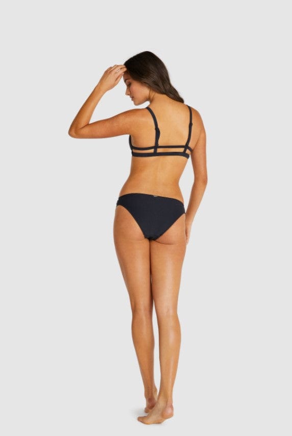 Rococco Twin Strap Hipster - Nero - Baku - Splash Swimwear  - Baku, bikini bottoms, June22, Womens - Splash Swimwear 