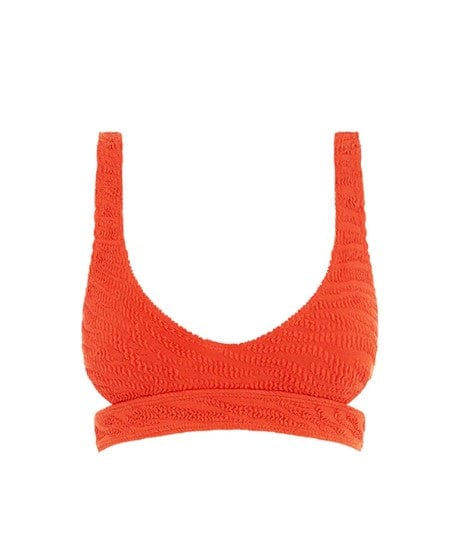 Nino Crop - Coral Tiger - Bond Eye - Splash Swimwear  - Bikini Tops, bone eye, bound, Feb23, women swimwear - Splash Swimwear 