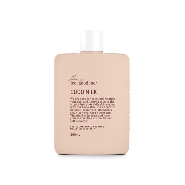 Coconut Milk Moisturiser (200ml)* - We Are Feel Good Inc. - Splash Swimwear  - health & beauty, WAFG - Splash Swimwear 