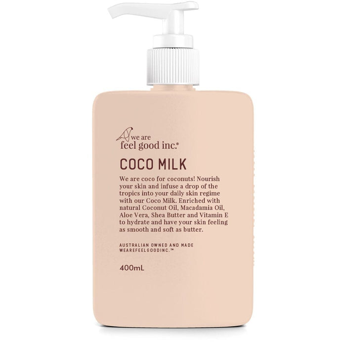Coconut Milk Moisturiser (400ml)* - We Are Feel Good Inc. - Splash Swimwear  - health & beauty, WAFG - Splash Swimwear 