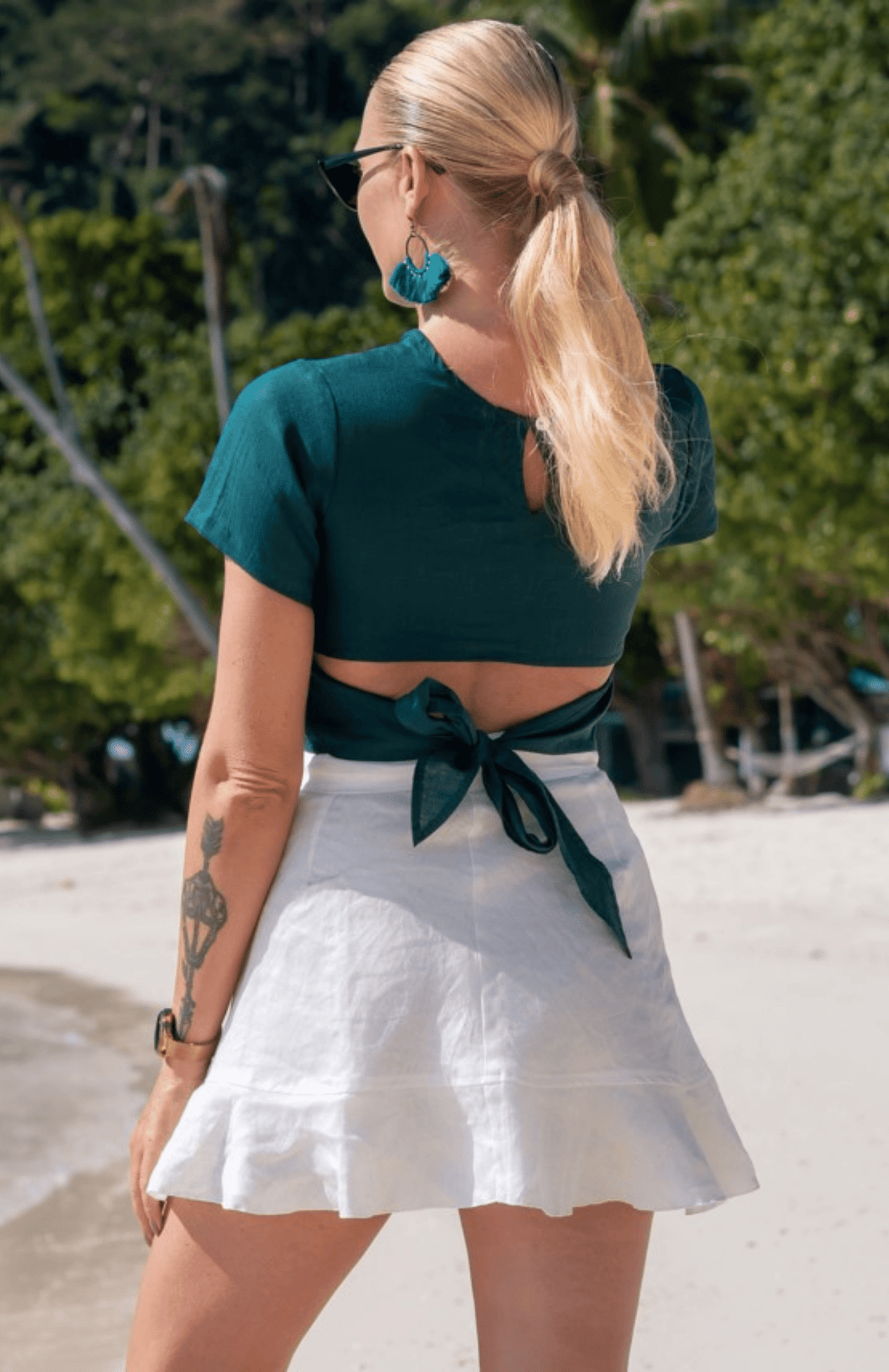 Bali Boatshed Bali Boatshed Ruffle Wrap Skirt Splash Swimwear Skirts