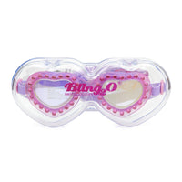 Bling2o Bling2o Swim Goggles Heart Throb - First Crush Fuschia SK-00240 Bling2o Heart Throb - First Crush Fuschia Splash Swimwear Goggles 815329027283