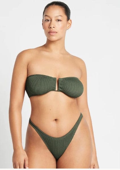 Bond Eye Blake Bandeau - Khaki BOUND305E Splash Swimwear Bikini Tops O/S 9347760456496