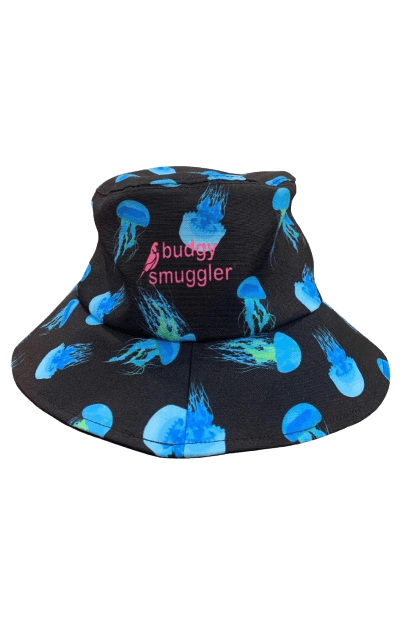 Budgy Smuggler Box Jelly Fish Bucket Hat Splash Swimwear Hats